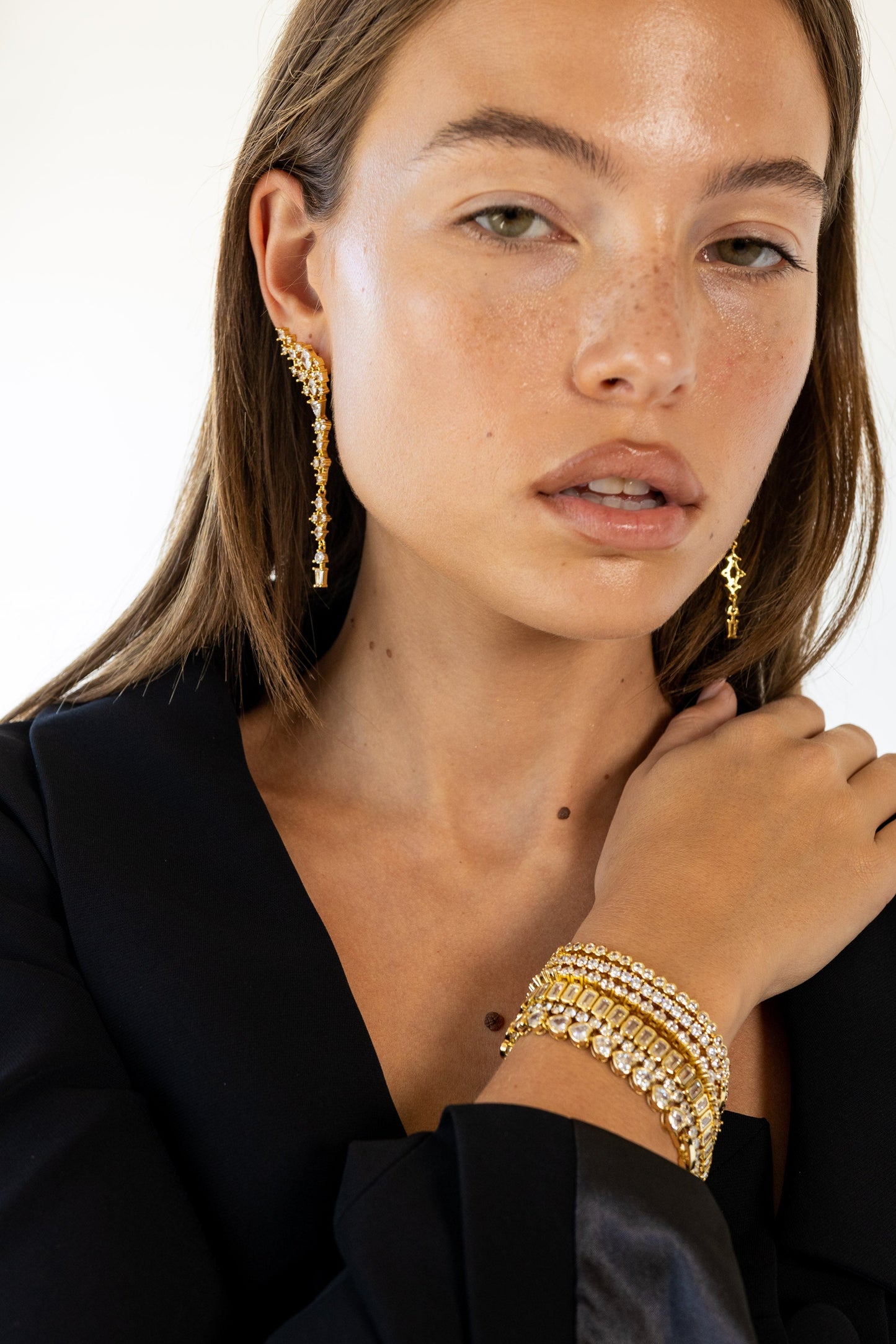 Scarlett Cz Drop Earring — Soul Flow Apparel