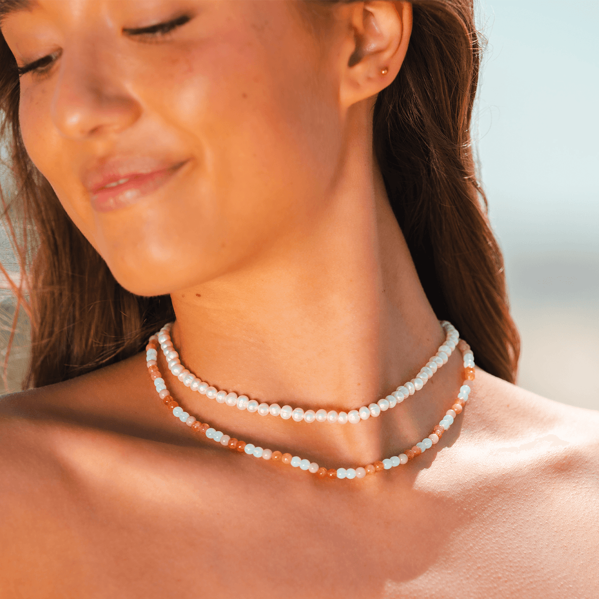 Self Love 4mm Healing Necklace — Soul Flow Apparel