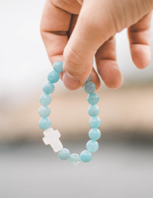 Sunday – Christian Stone Bracelet