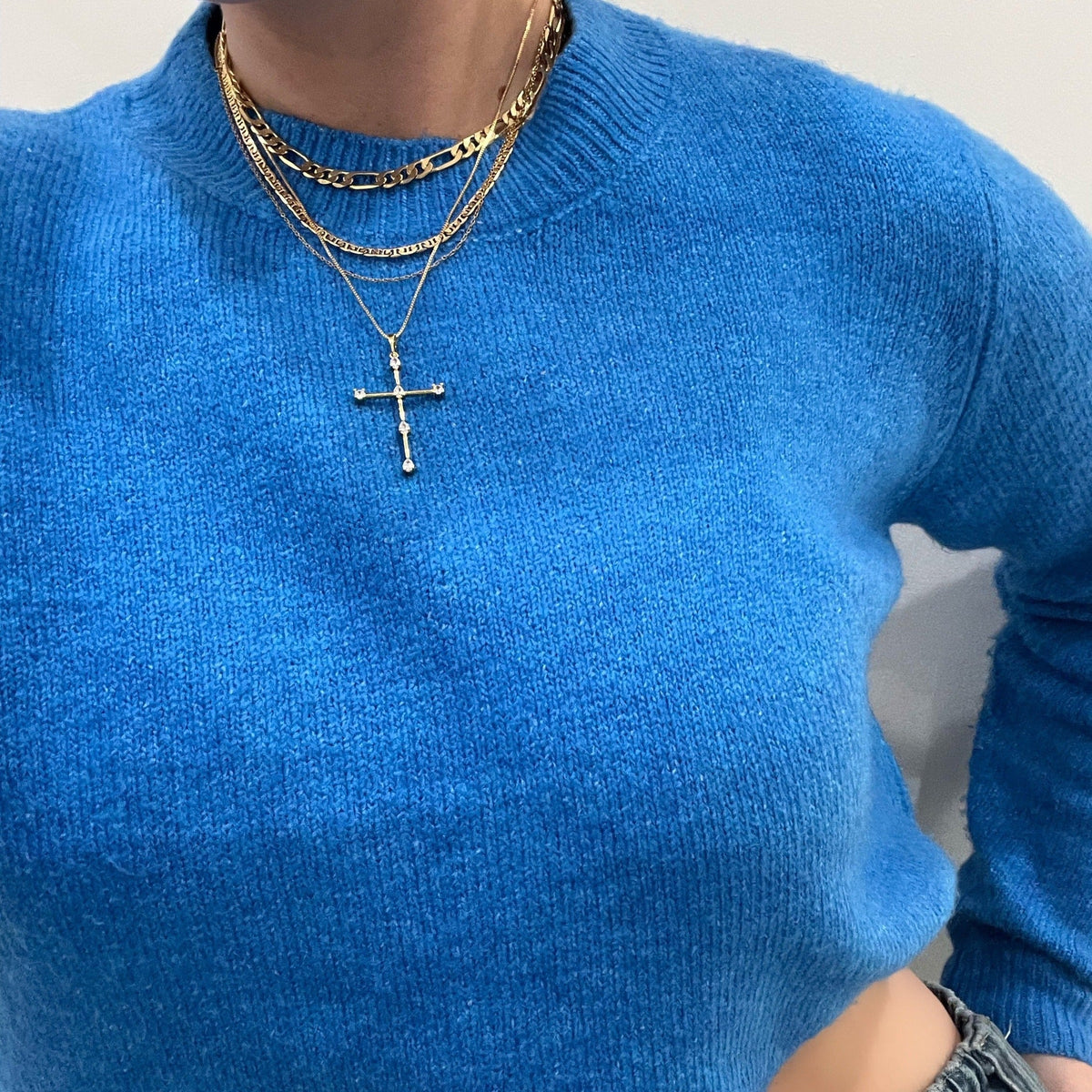 Tome Cz Cross Necklace — Soul Flow Apparel