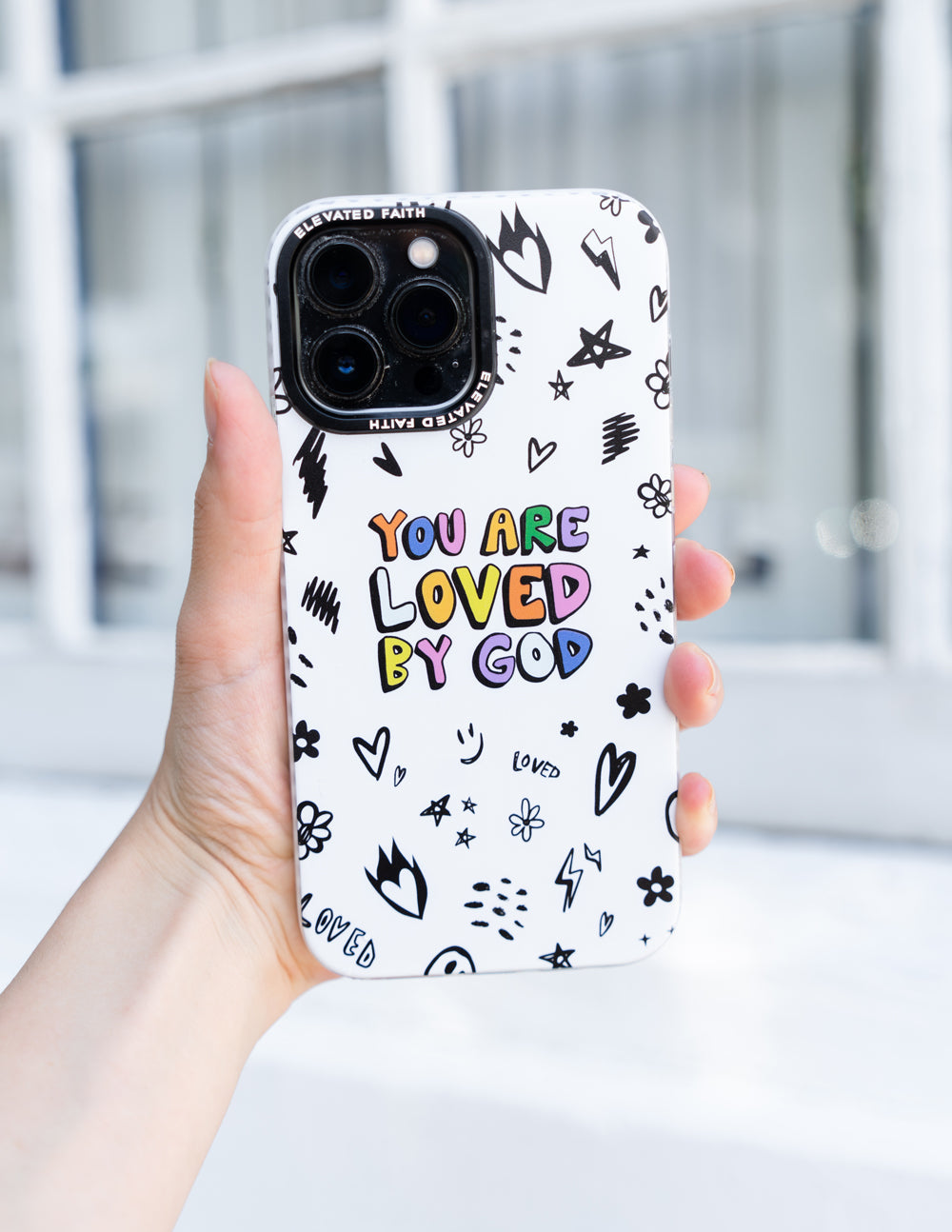 White You Are Loved By God Phone Case – Christian Phone Case