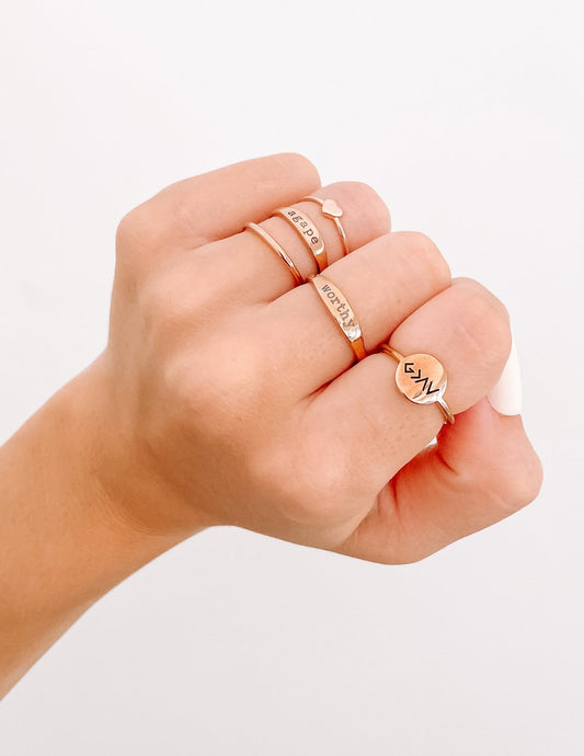Worthy Ring – Christian Ring