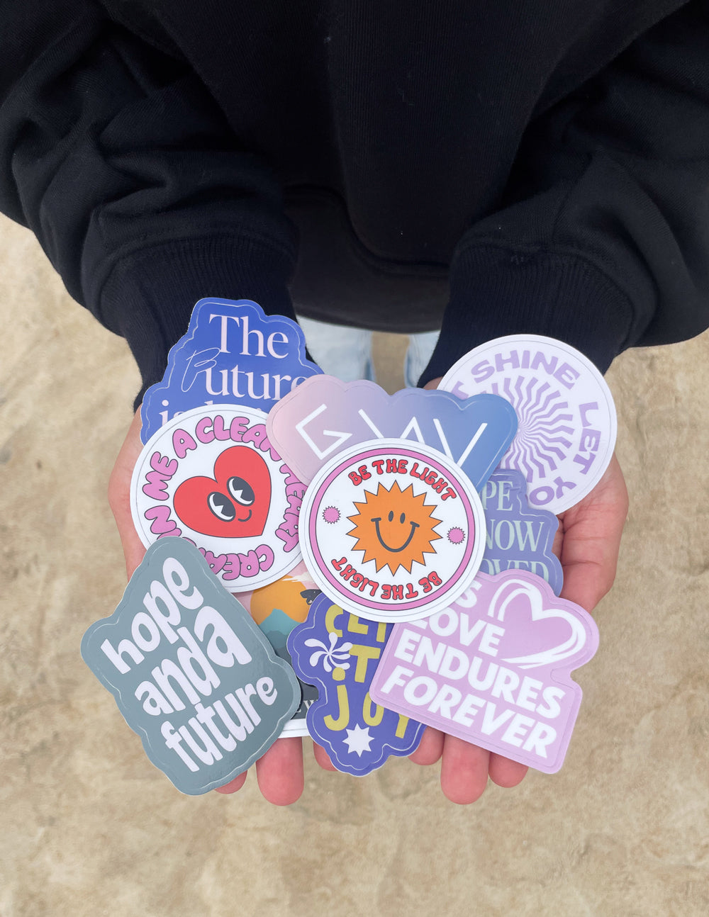10 Random Stickers – Christian Sticker
