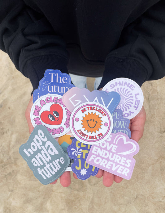 50 Random Stickers – Christian Sticker