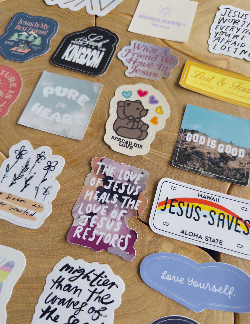 10 Random Stickers – Christian Sticker