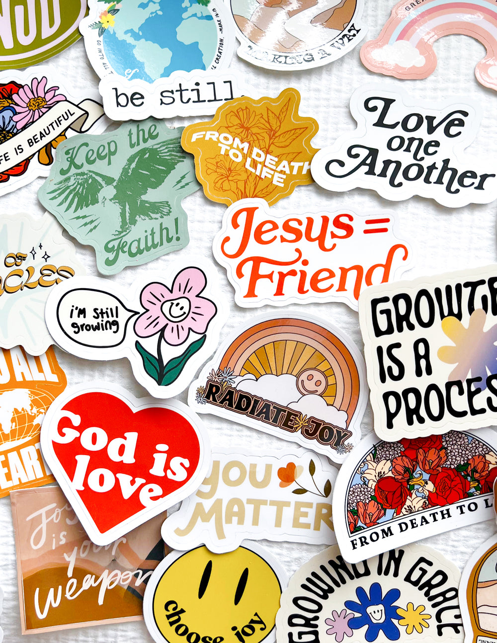 10 Random Stickers – Christian Sticker