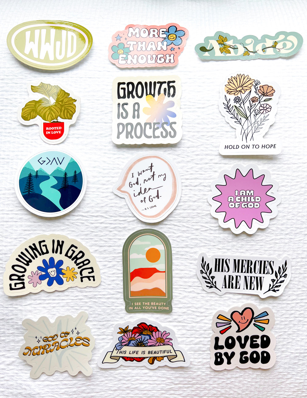 10 Random Stickers – Christian Sticker