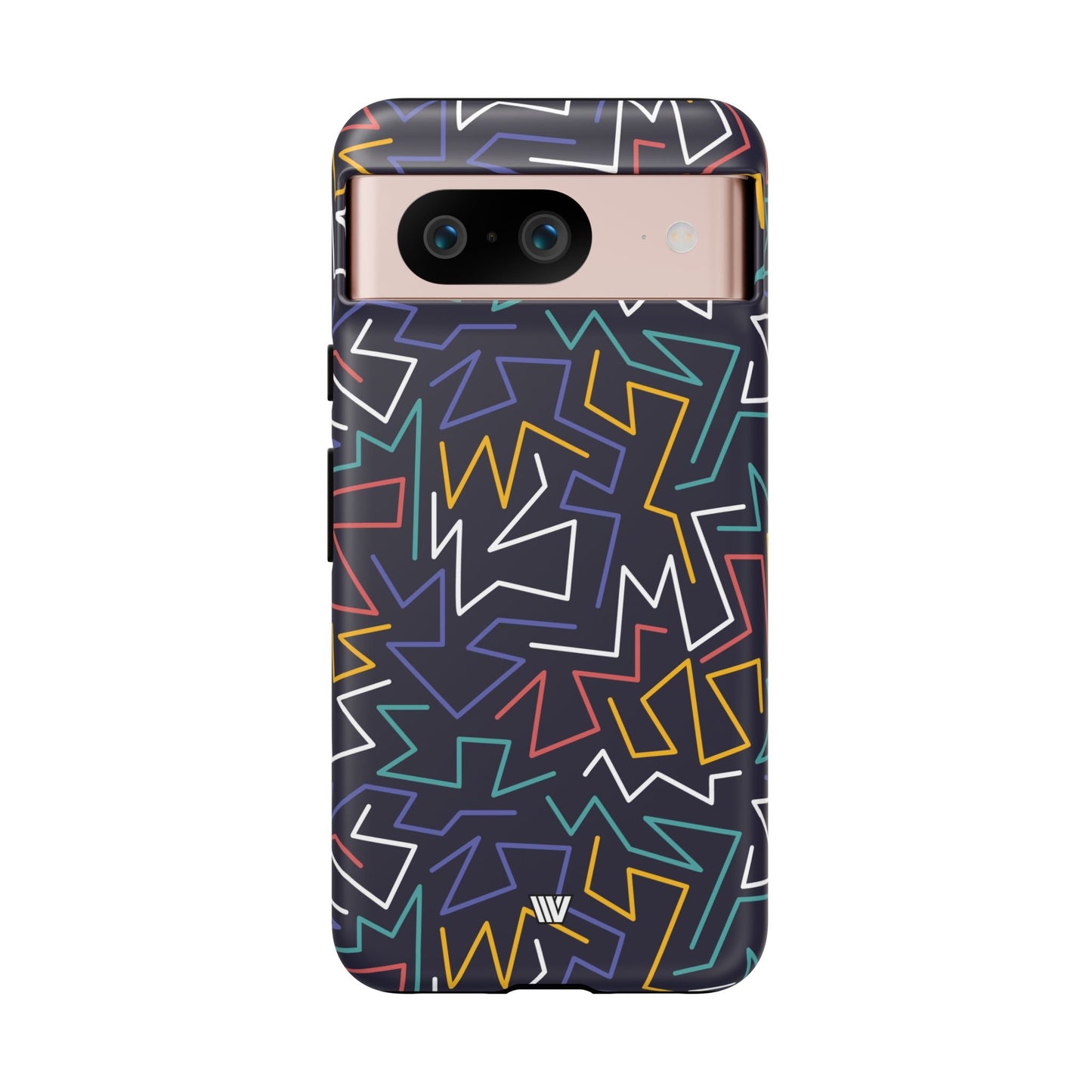 Zigzag Night | Tough Phone Case, view 2048 — Soul Flow Apparel