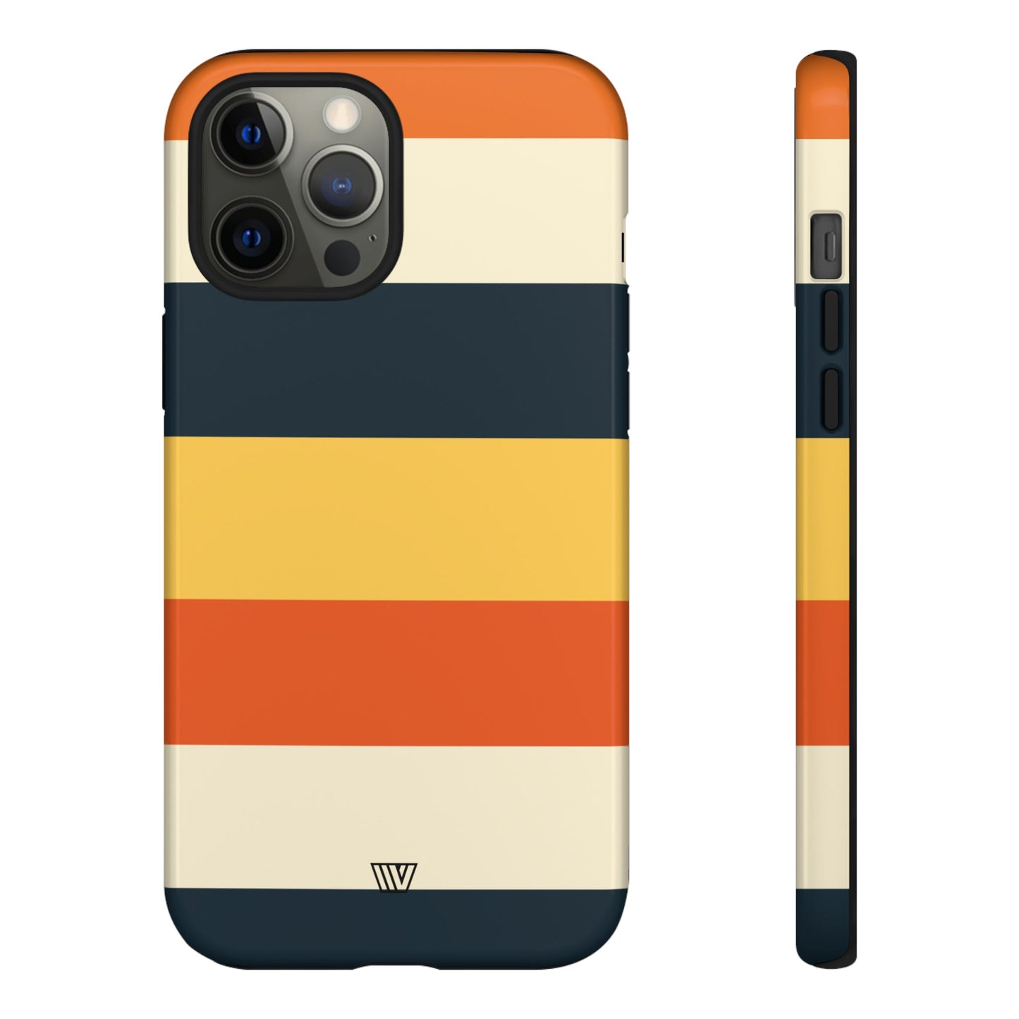 Beach Sunset Stripes | Tough Phone Case, view 2048 — Soul Flow Apparel