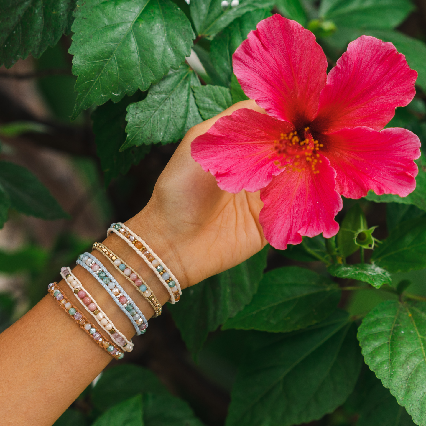 Lost Paradise Bracelet, view 2 — Soul Flow Apparel