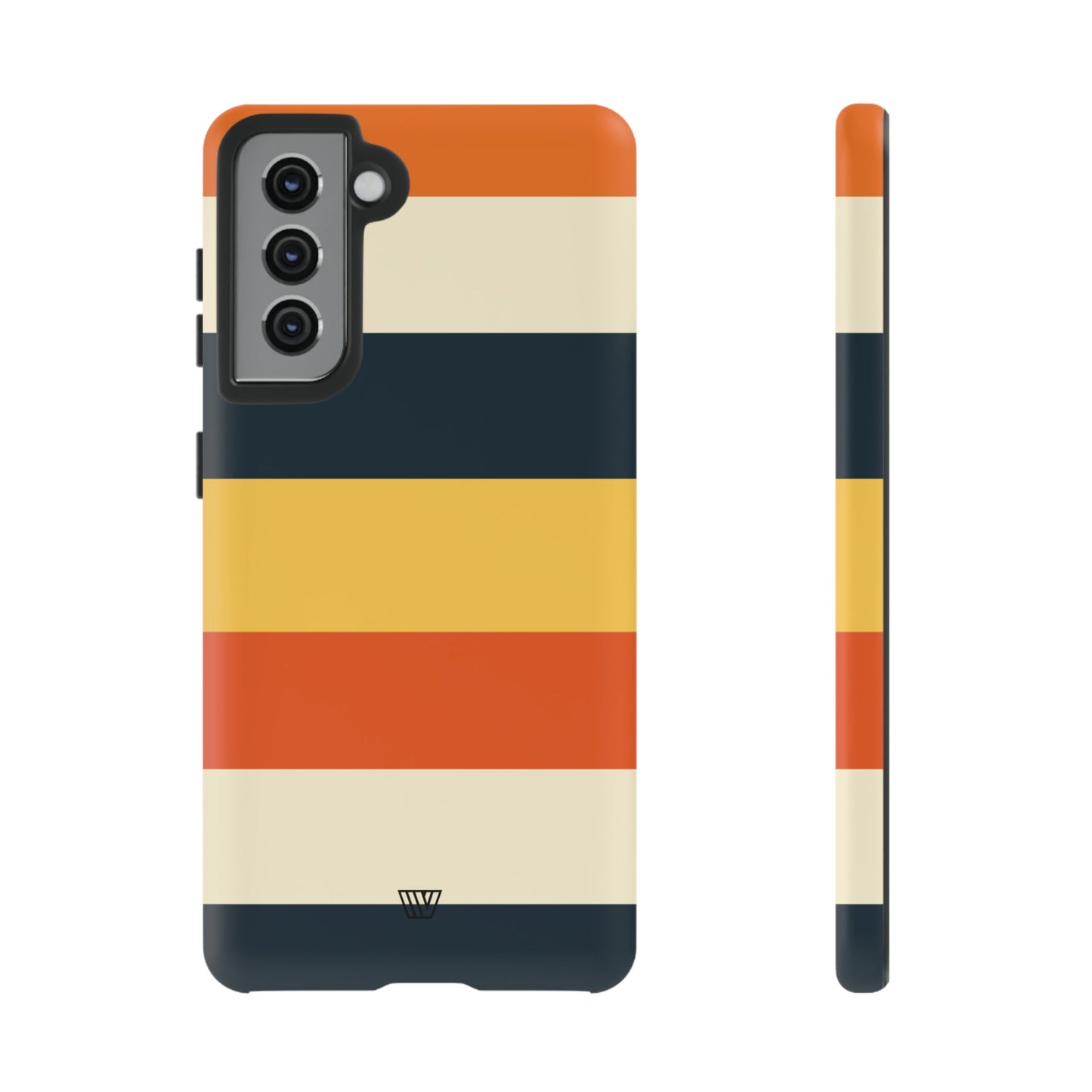 Beach Sunset Stripes | Tough Phone Case, view 2048 — Soul Flow Apparel