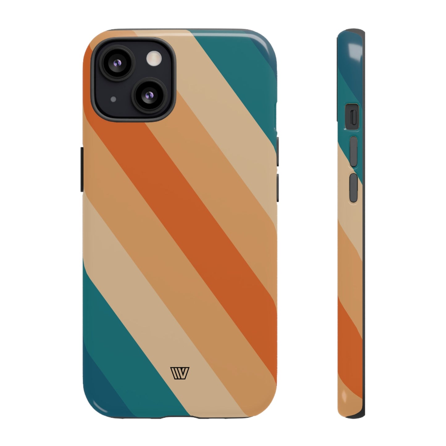 70s Retro Stripe | Tough Phone Case, view 2048 — Soul Flow Apparel