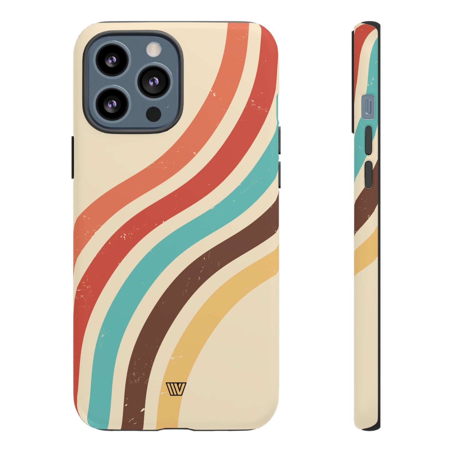 Vintage Stripe | Tough Phone Case, view 2048 — Soul Flow Apparel