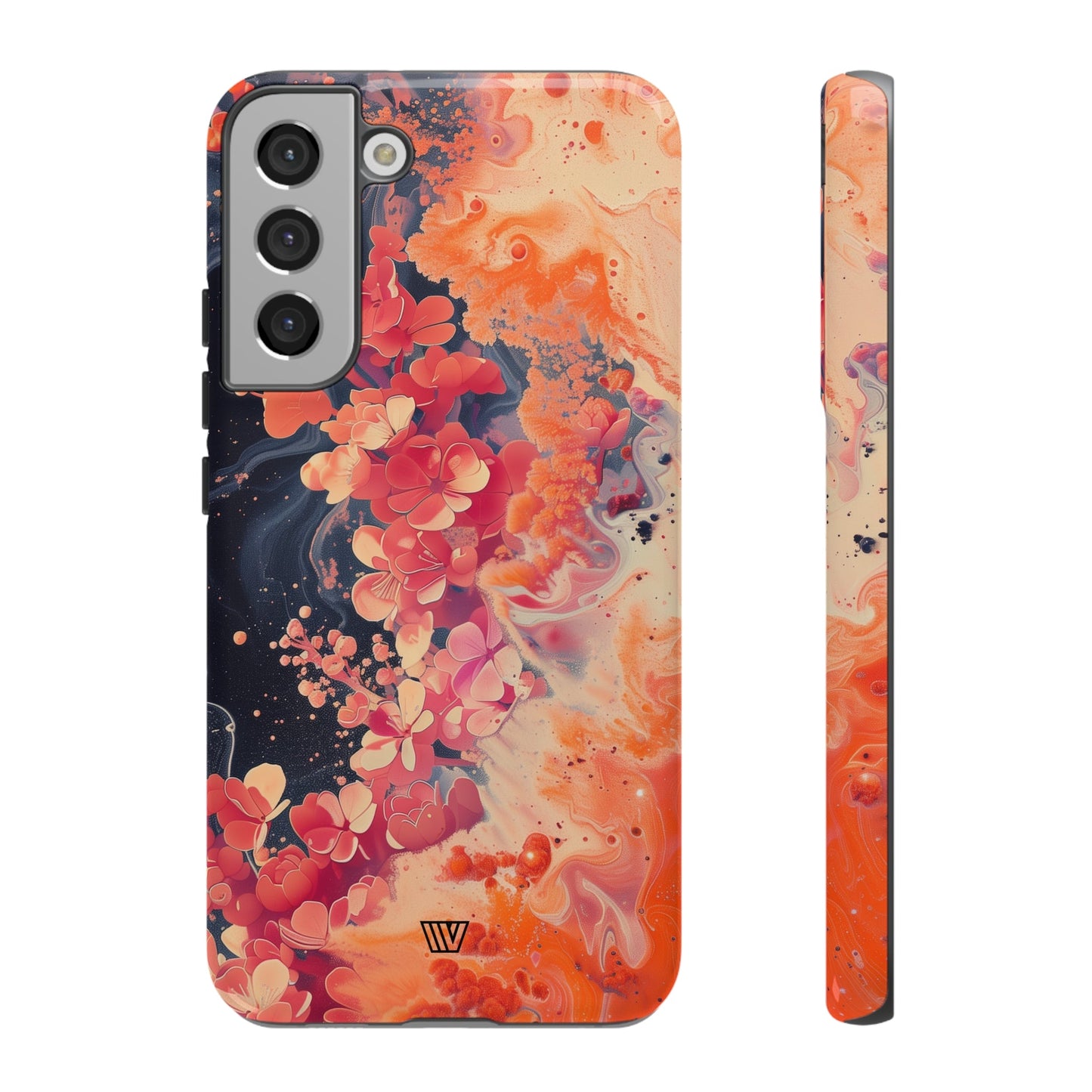Wave of Flowers | Tough Phone Case, view 2048 — Soul Flow Apparel