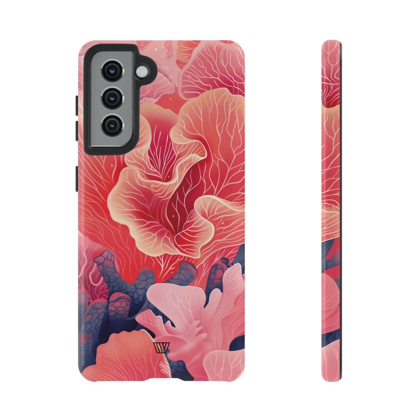 Pink Coral | Tough Phone Case, view 2048 — Soul Flow Apparel