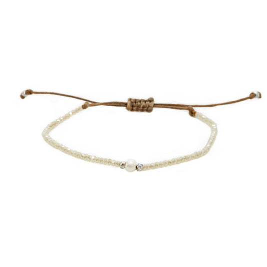 "i Love and Accept Myself As I Am" Goddess Bracelet, view 1 — Soul Flow Apparel