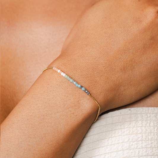 "create Your Own Sunshine" Goddess Bracelet, view 4 — Soul Flow Apparel