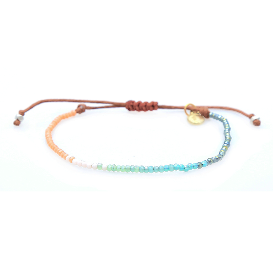 "live By the Sun, Love By the Moon" Goddess Bracelet, view 1 — Soul Flow Apparel