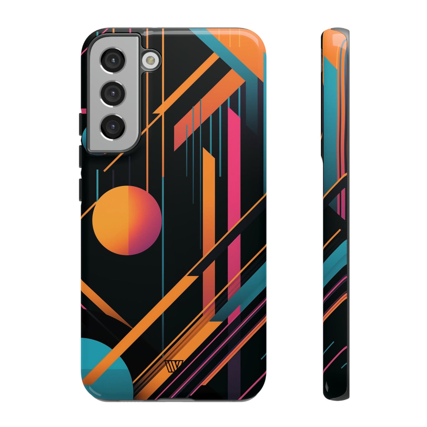 Bold Retro Lines | Tough Phone Case, view 2048 — Soul Flow Apparel