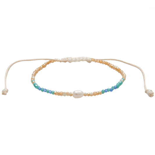 "make Waves" Goddess Bracelet, view 1 — Soul Flow Apparel