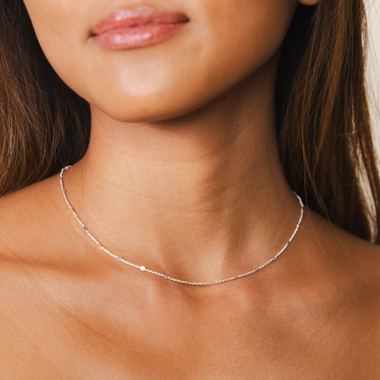 Circles in the Sand Necklace, view 6 — Soul Flow Apparel