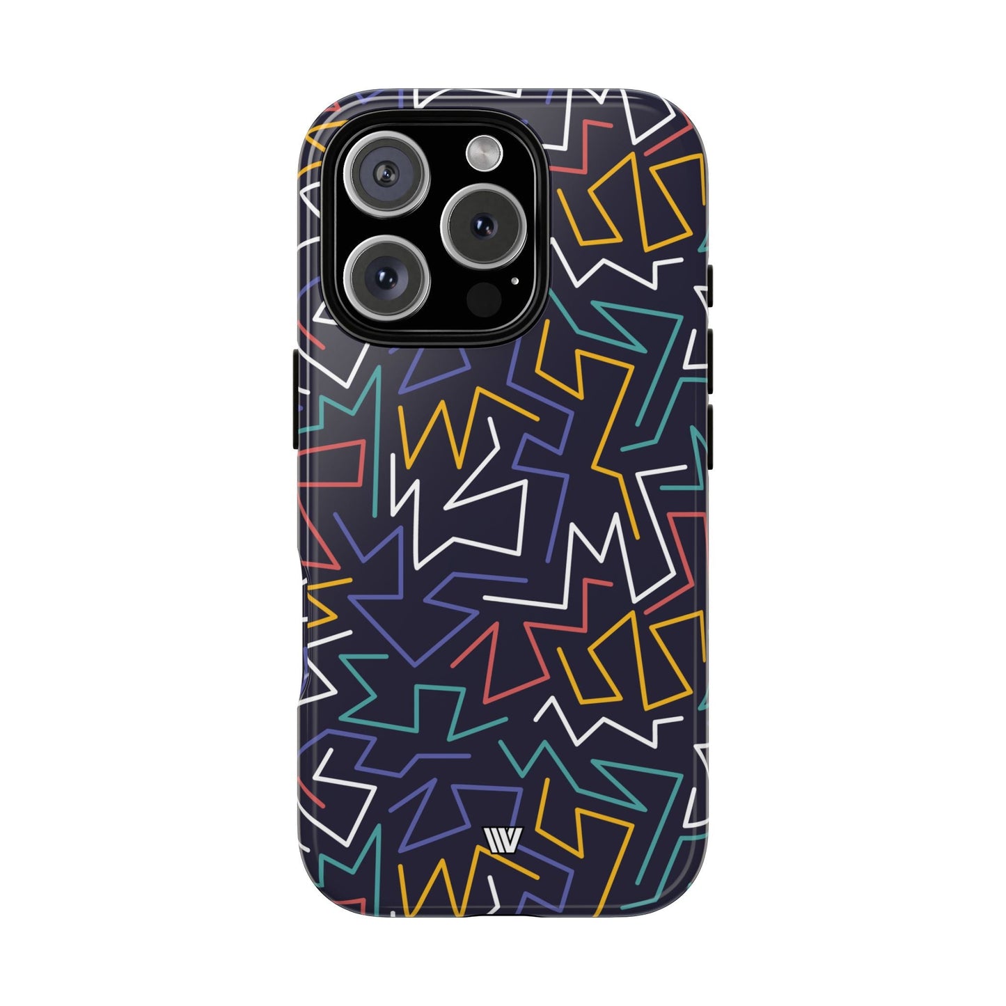Zigzag Night | Tough Phone Case, view 2048 — Soul Flow Apparel