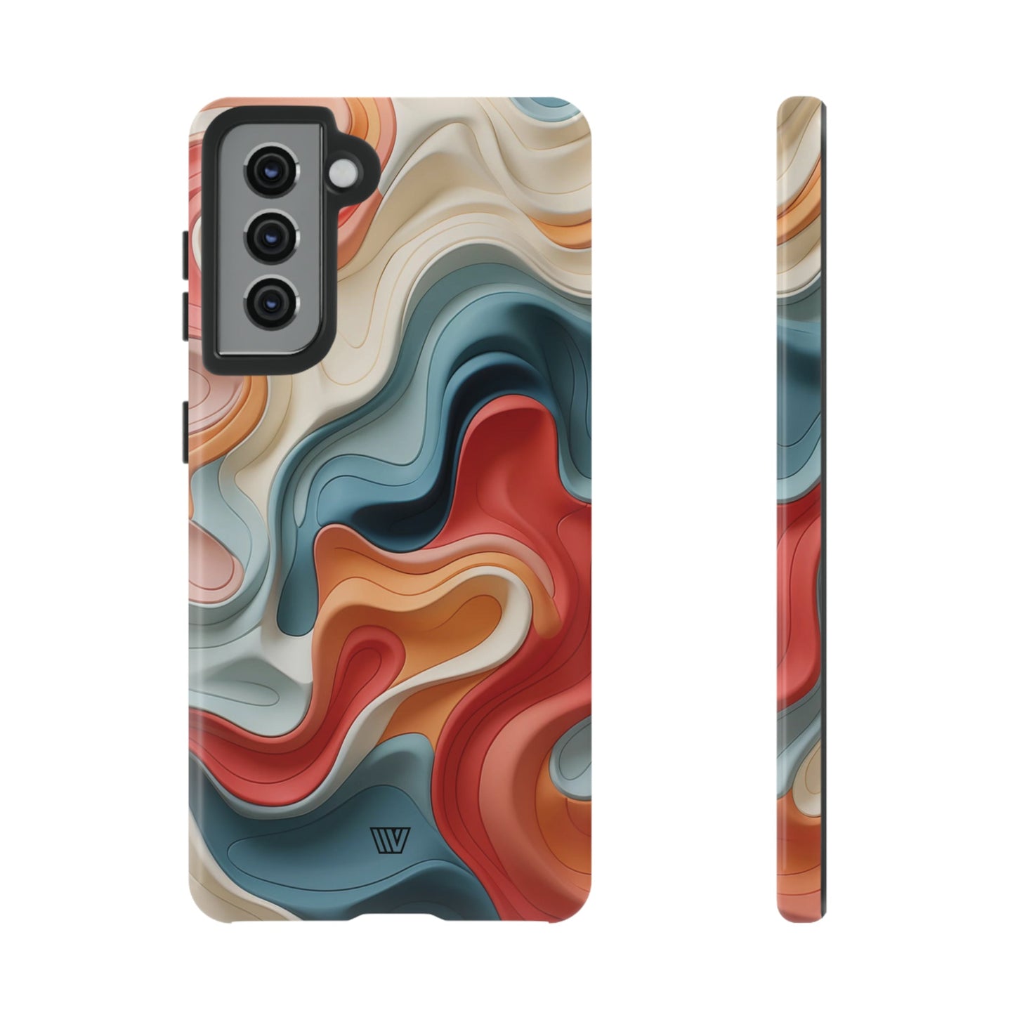 3d Colorful Clay | Tough Phone Case, view 2048 — Soul Flow Apparel