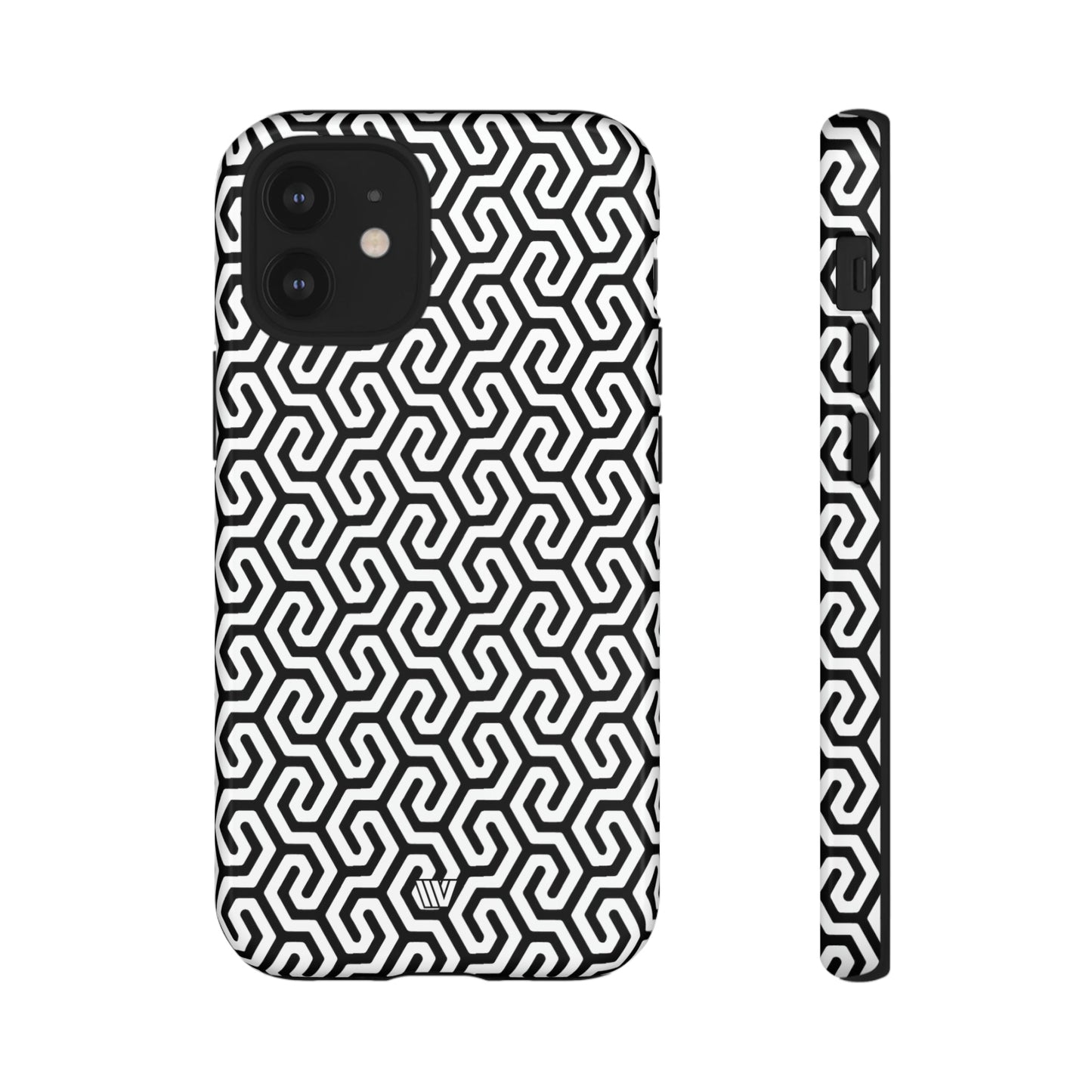 Twisted Grid | Tough Phone Case, view 2048 — Soul Flow Apparel