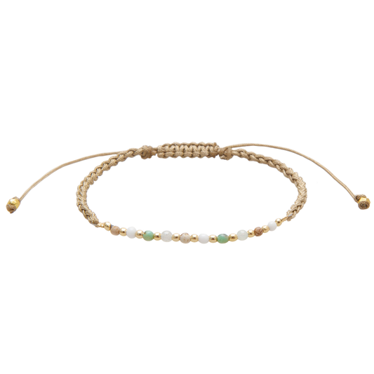 Bhakti Namaste Bracelet, view 1 — Soul Flow Apparel