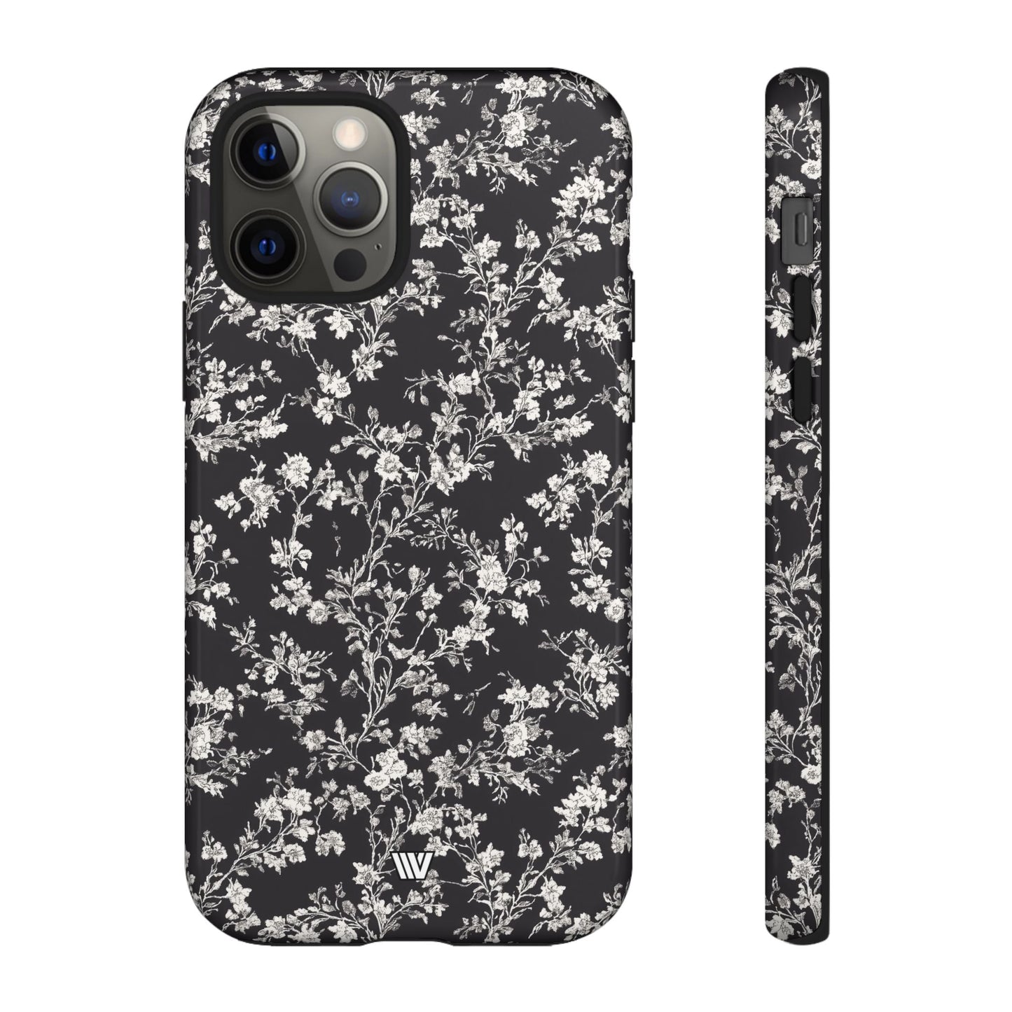 Inked Petals | Tough Phone Case, view 2048 — Soul Flow Apparel