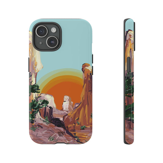 Desert Sunrise | Trovvve X Earth Formations Tough Phone Case, view 2048 — Soul Flow Apparel