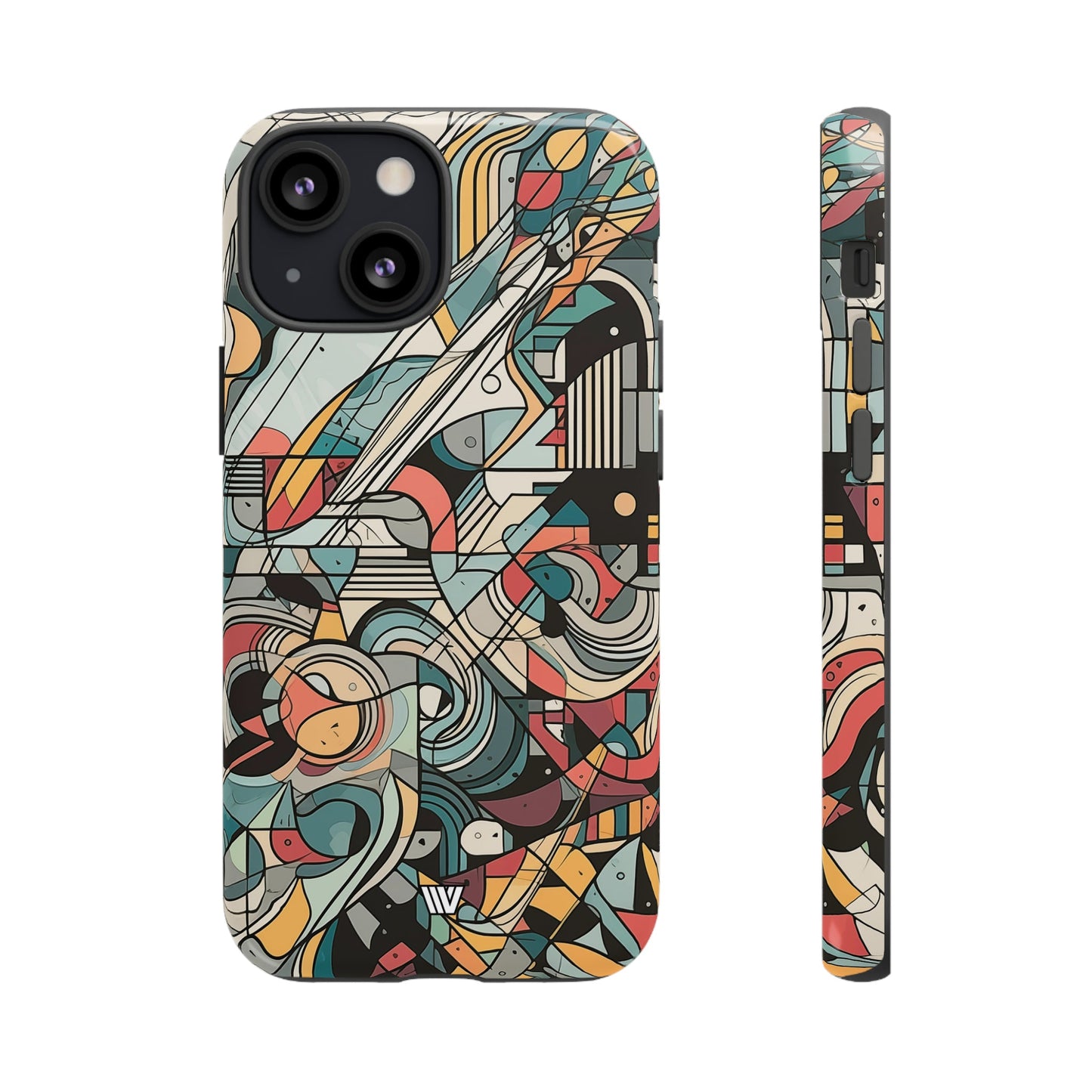 Abstract Doodle #2 | Tough Phone Case, view 2048 — Soul Flow Apparel