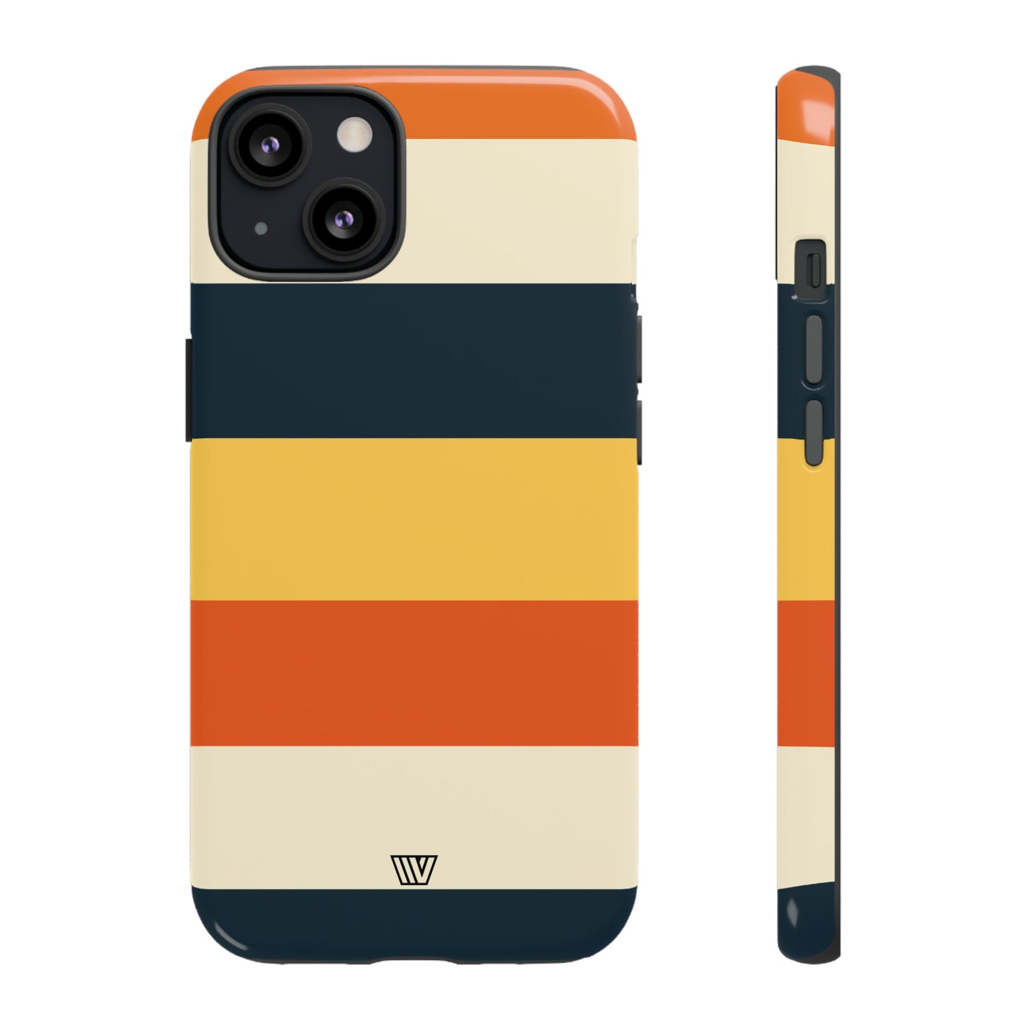 Beach Sunset Stripes | Tough Phone Case, view 2048 — Soul Flow Apparel