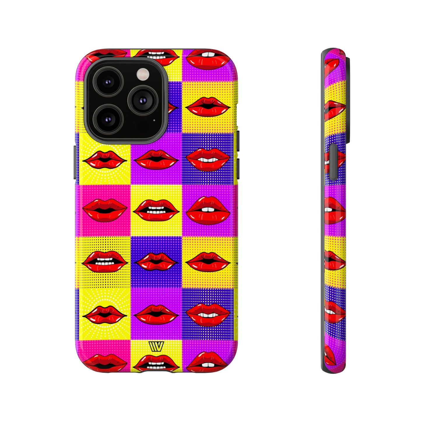 Pop Art Lips | Tough Phone Case, view 2048 — Soul Flow Apparel