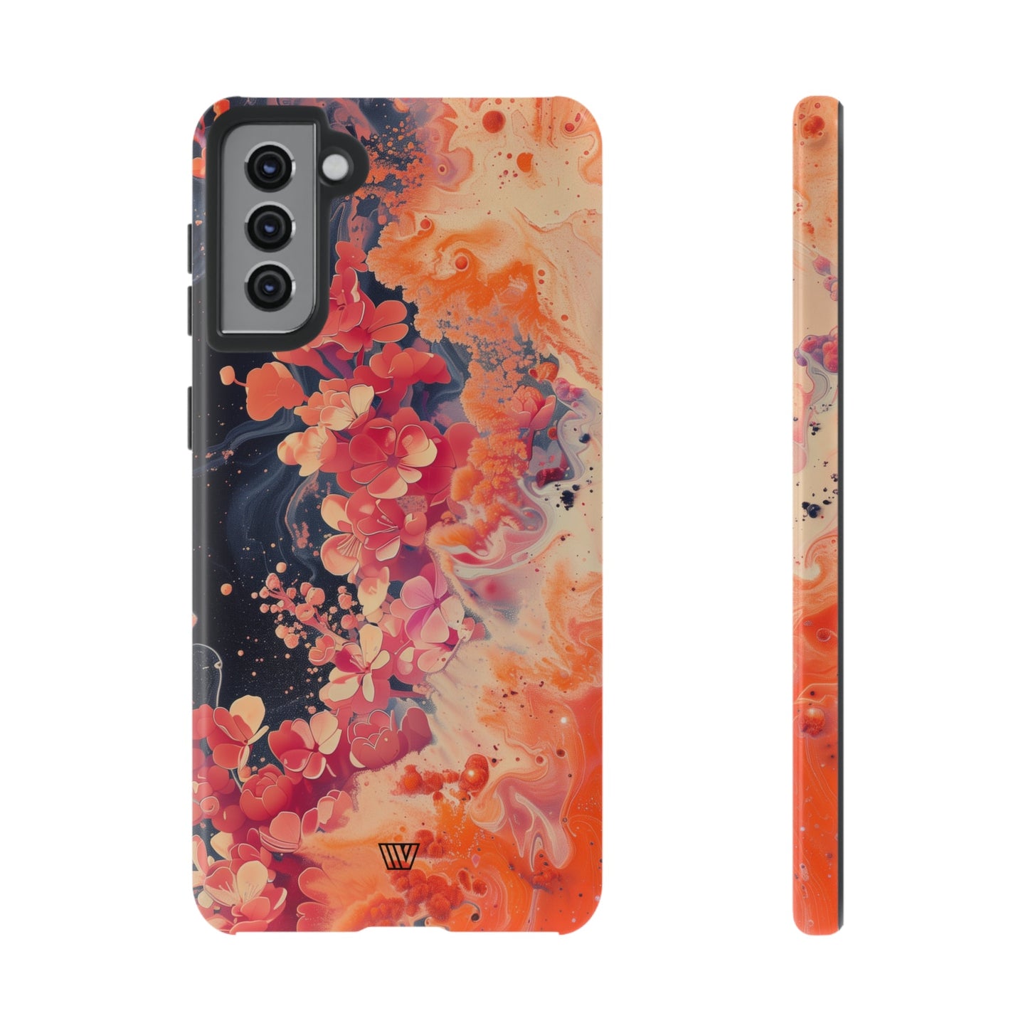 Wave of Flowers | Tough Phone Case, view 2048 — Soul Flow Apparel