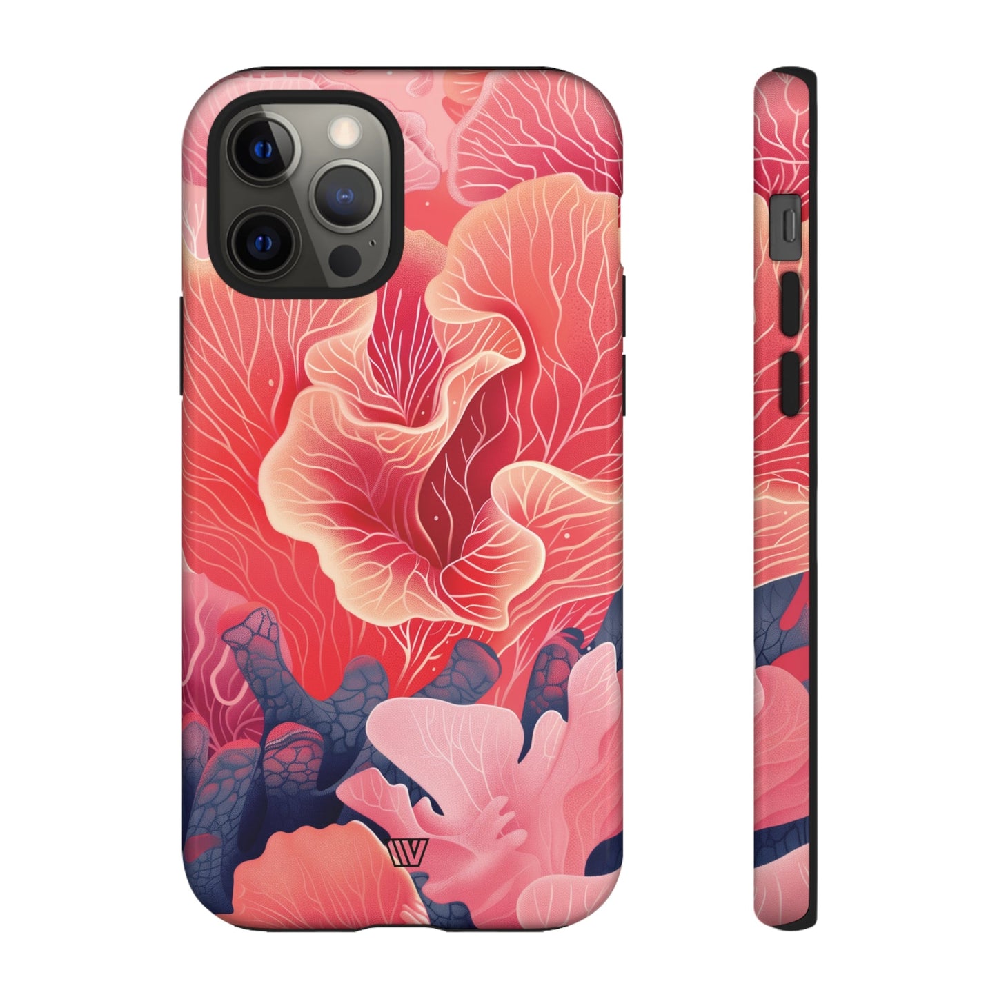 Pink Coral | Tough Phone Case, view 2048 — Soul Flow Apparel