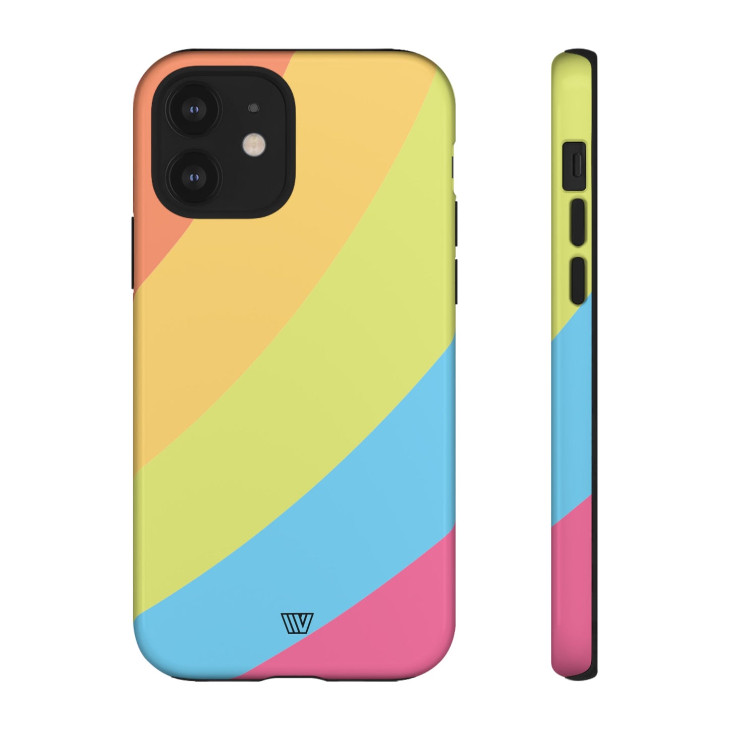 Neon Rainbow | Tough Phone Case, view 2048 — Soul Flow Apparel