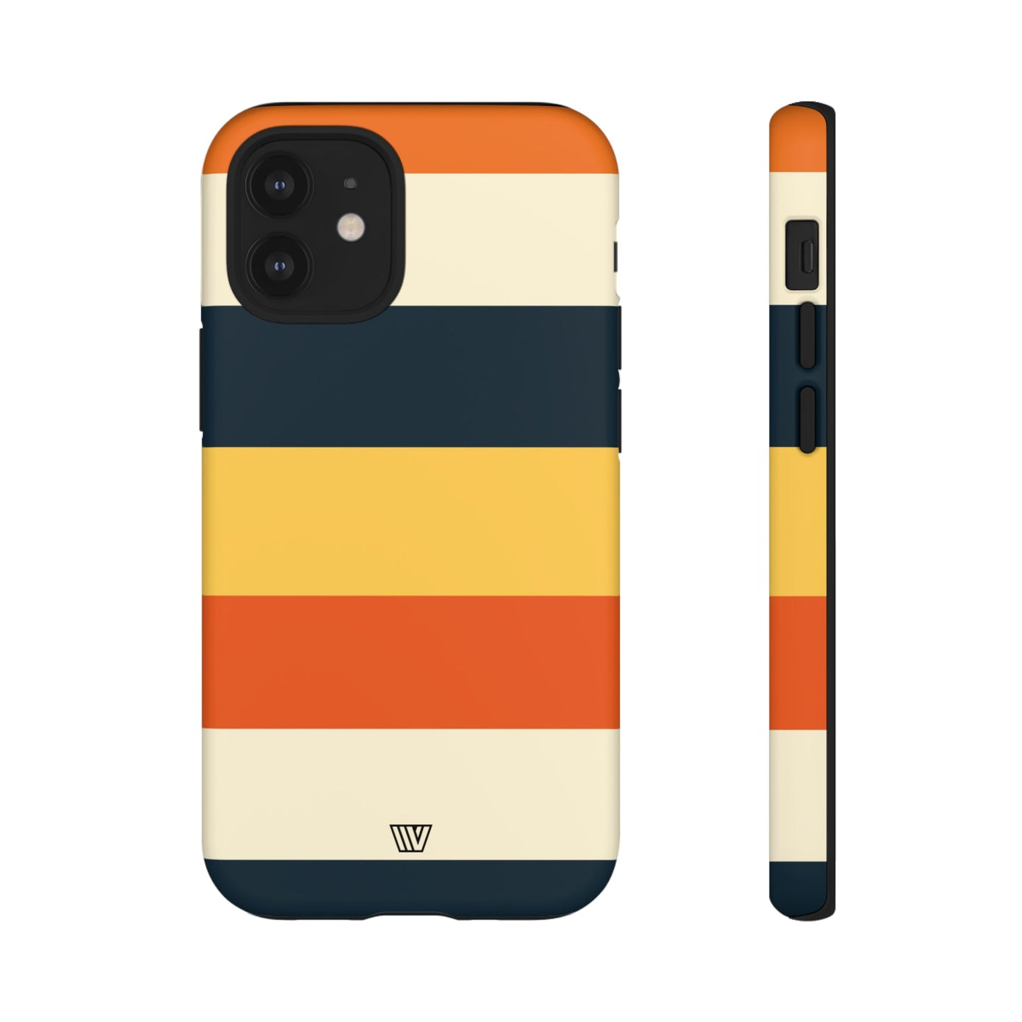 Beach Sunset Stripes | Tough Phone Case, view 2048 — Soul Flow Apparel