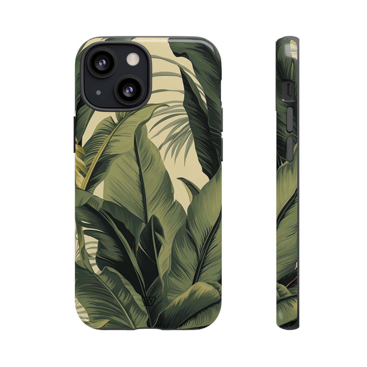 Tropical Leaves | Tough Phone Case, view 2048 — Soul Flow Apparel