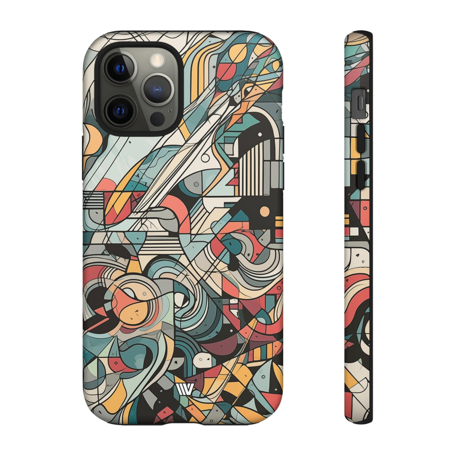 Abstract Doodle #2 | Tough Phone Case, view 2048 — Soul Flow Apparel