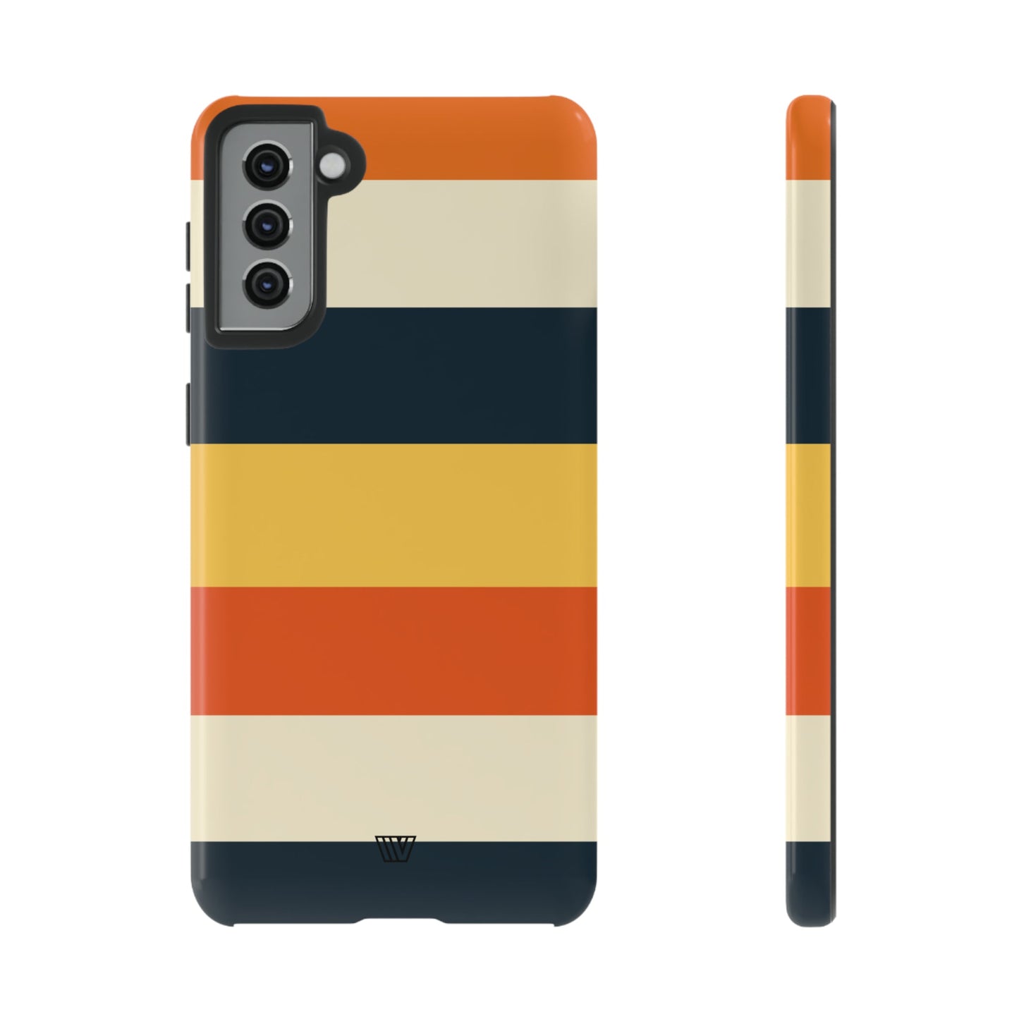 Beach Sunset Stripes | Tough Phone Case, view 2048 — Soul Flow Apparel