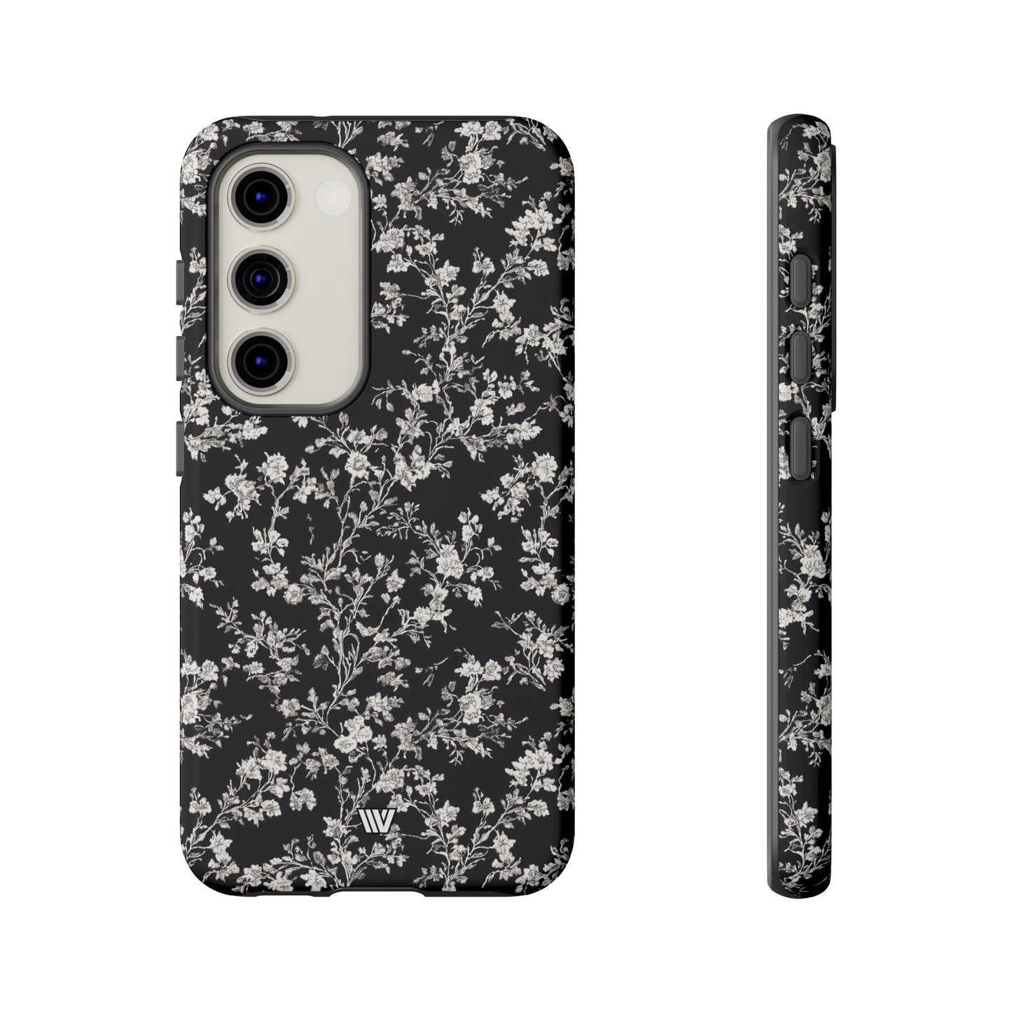 Inked Petals | Tough Phone Case, view 2048 — Soul Flow Apparel