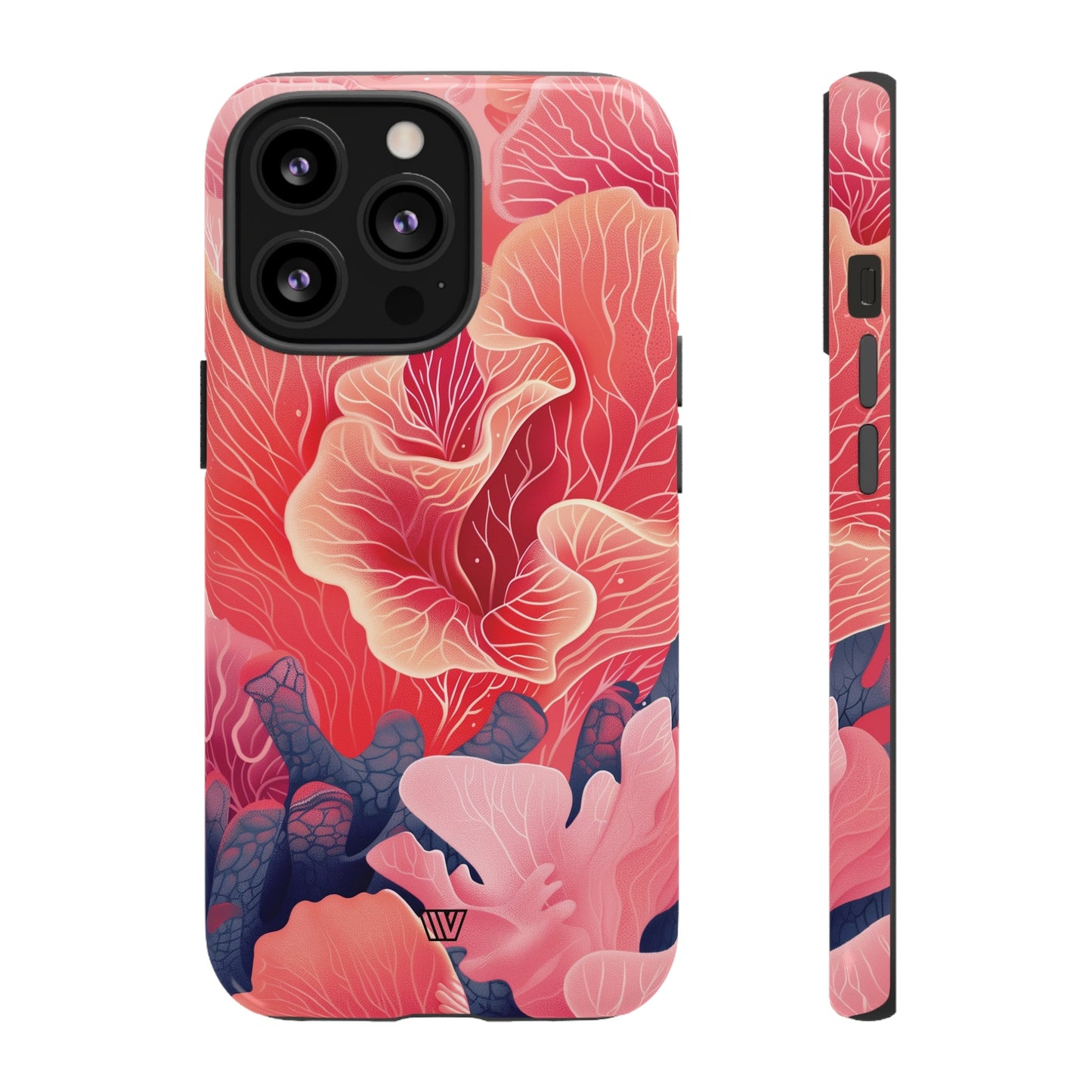 Pink Coral | Tough Phone Case, view 2048 — Soul Flow Apparel