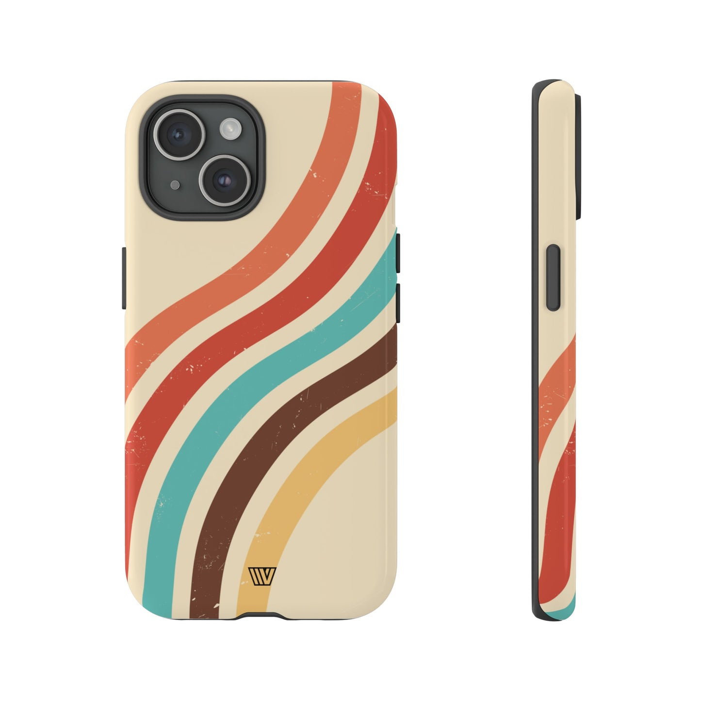 Vintage Stripe | Tough Phone Case, view 2048 — Soul Flow Apparel