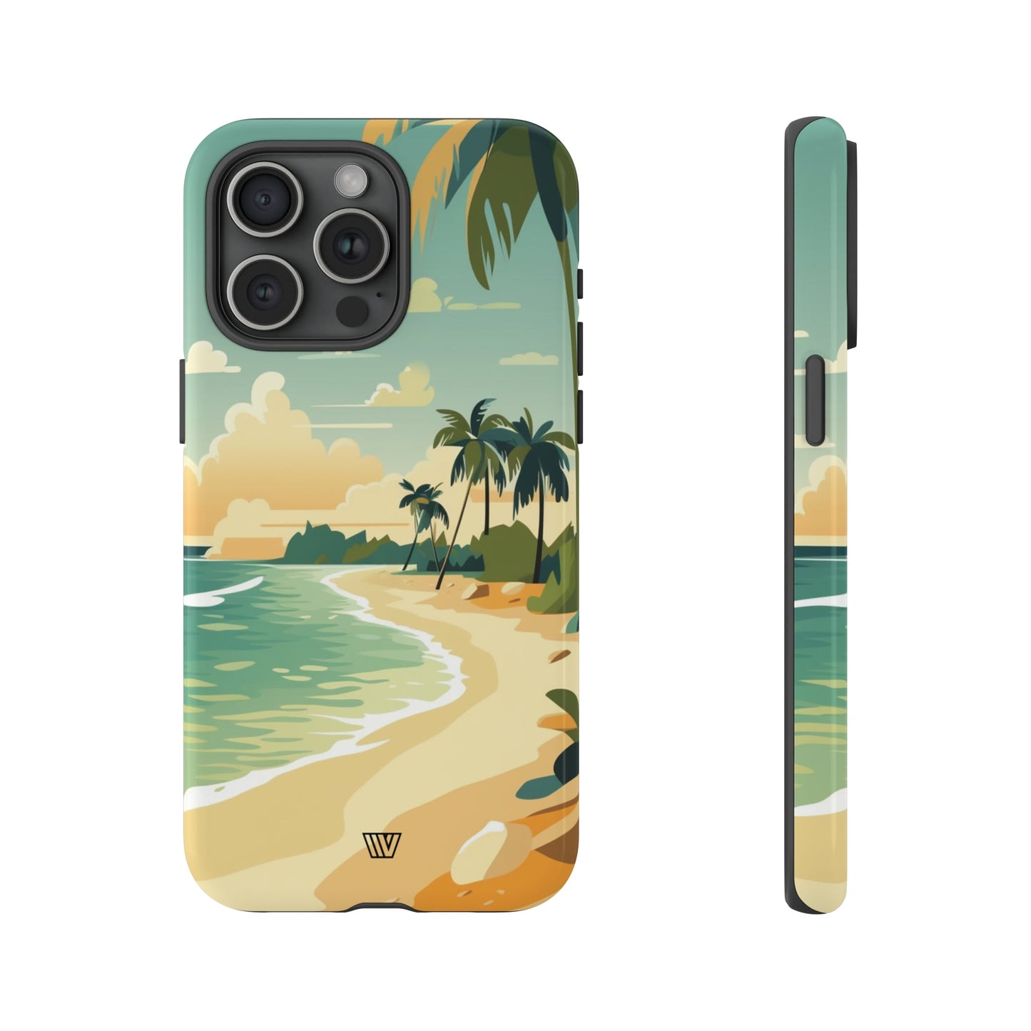 Beach Day | Tough Phone Case, view 2048 — Soul Flow Apparel