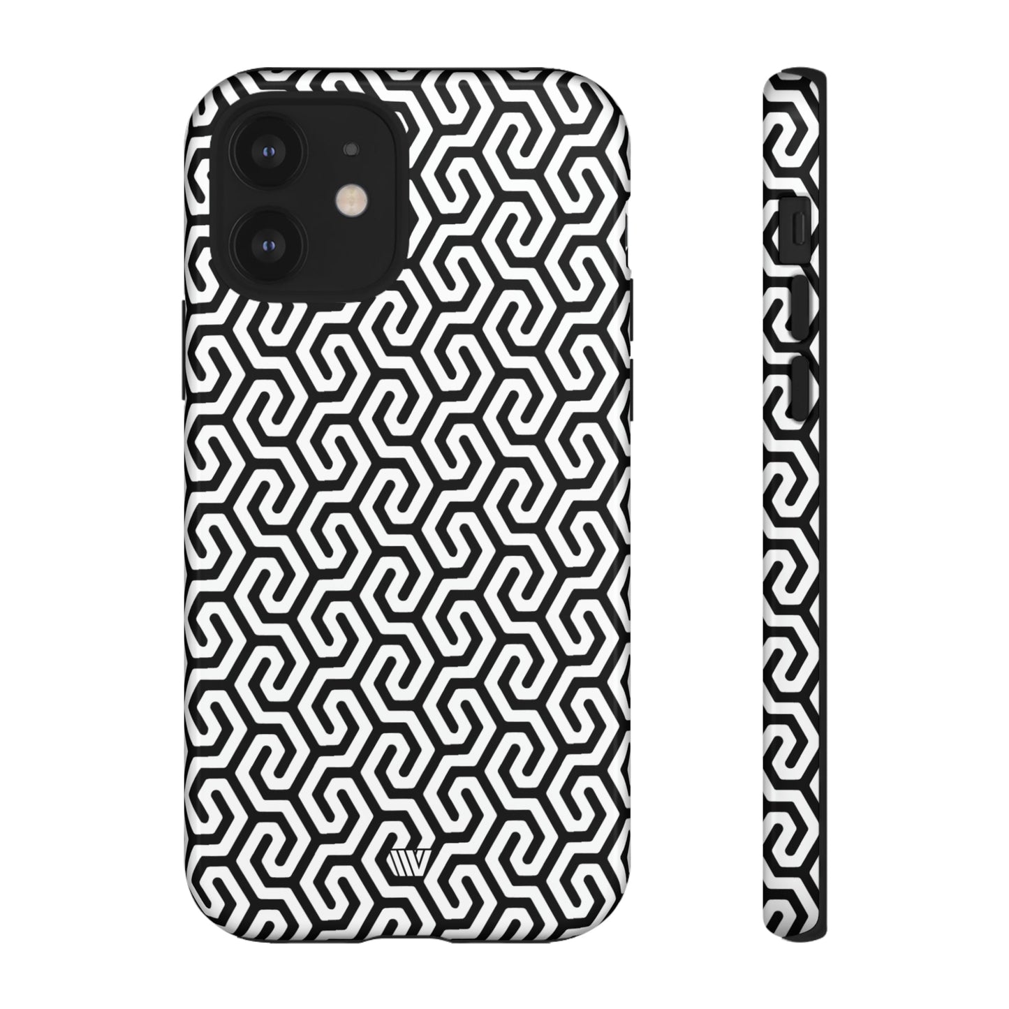 Twisted Grid | Tough Phone Case, view 2048 — Soul Flow Apparel