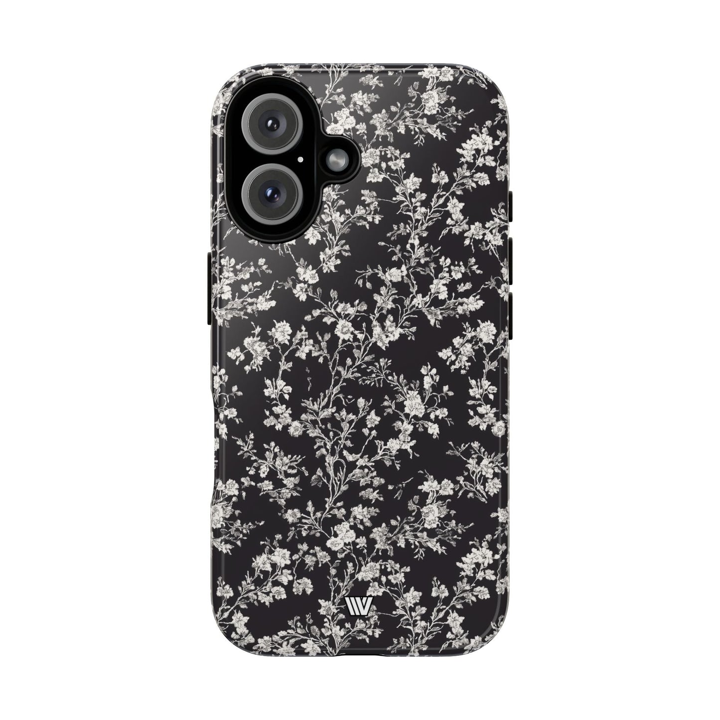 Inked Petals | Tough Phone Case, view 2048 — Soul Flow Apparel