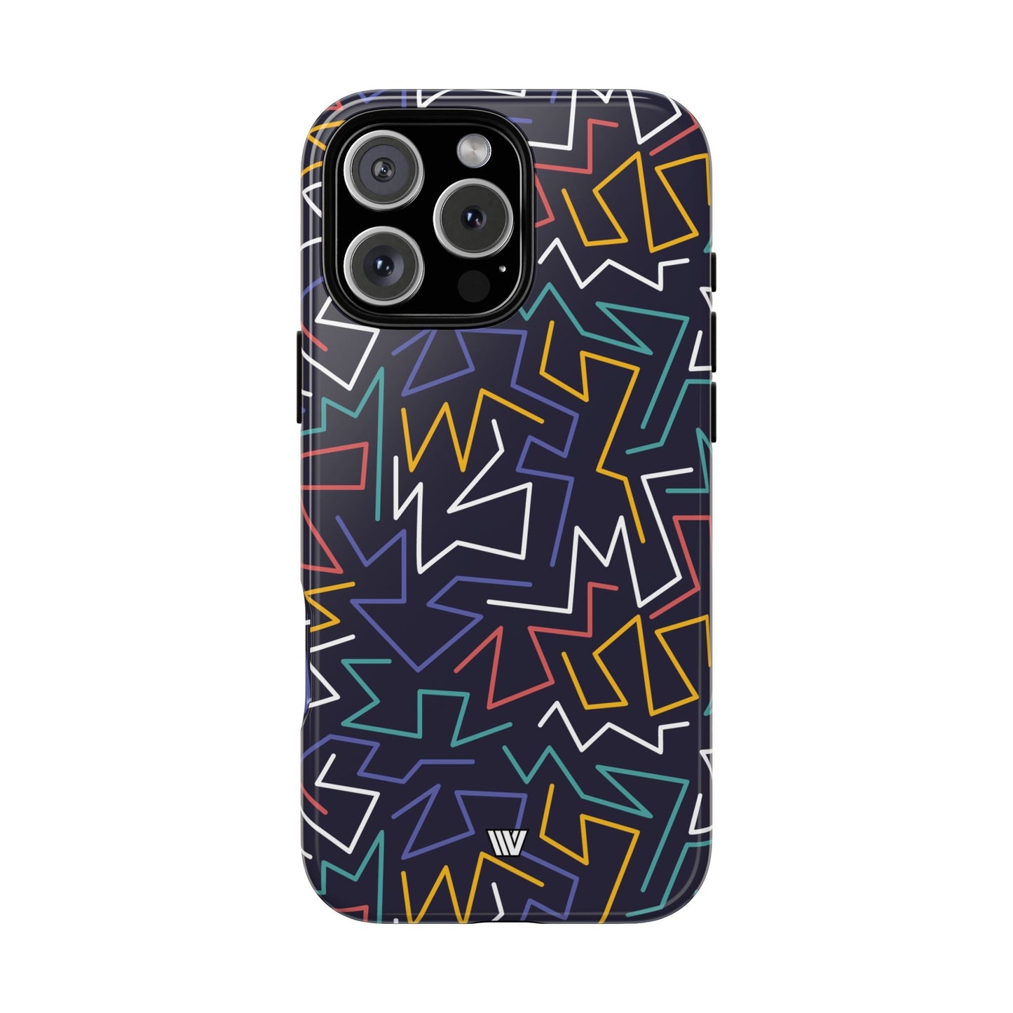 Zigzag Night | Tough Phone Case, view 2048 — Soul Flow Apparel