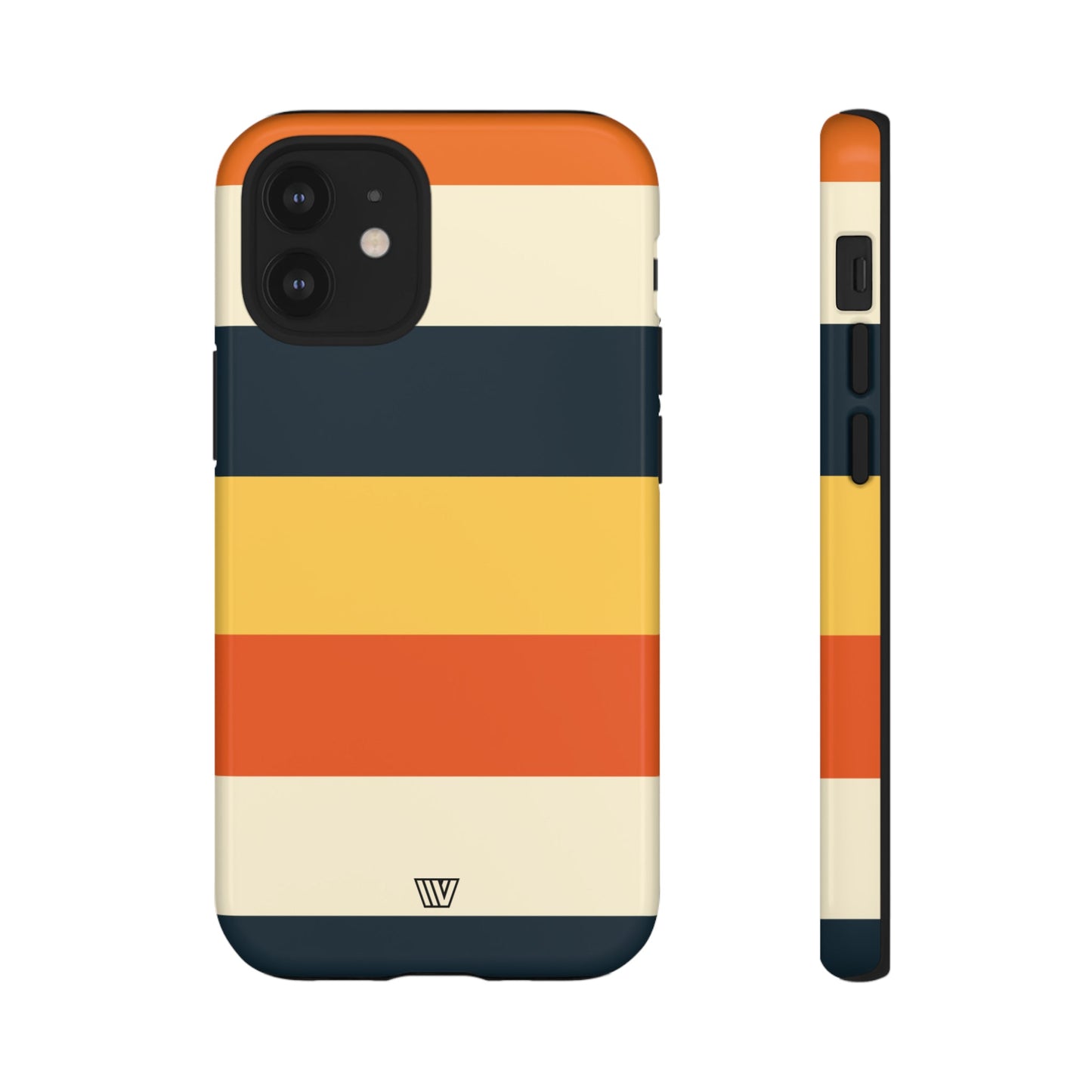 Beach Sunset Stripes | Tough Phone Case, view 2048 — Soul Flow Apparel