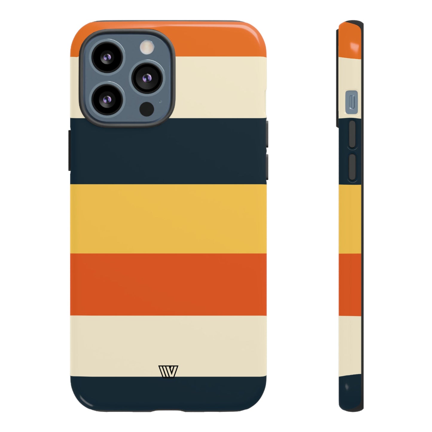Beach Sunset Stripes | Tough Phone Case, view 2048 — Soul Flow Apparel